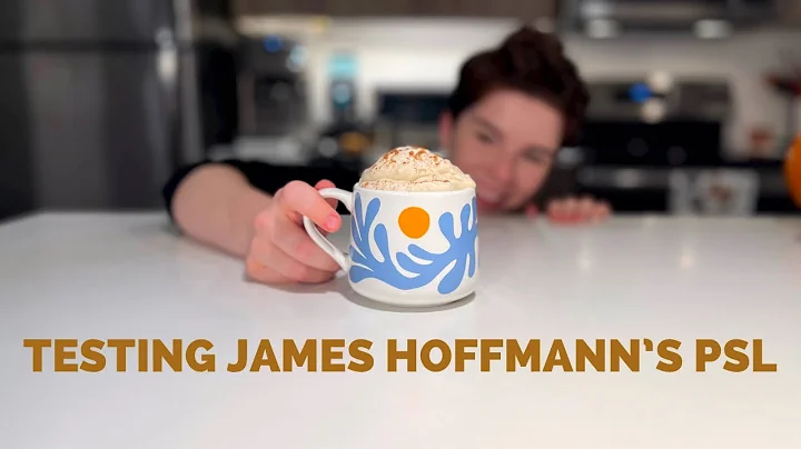 Making James Hoffmanns Ultimate Pumpkin Spice Latt...