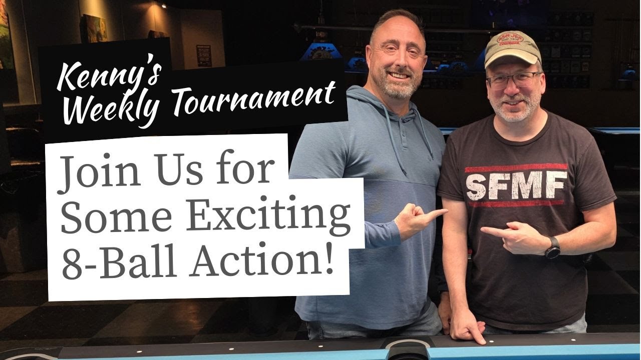 Kenny's 8-Ball Tournament - Double Elimination January 24, 2025