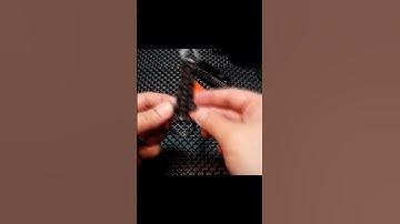 Easy DIY Paracord Carabiner Keychain Tutorial 2023 #Shorts #tutorial #paracordtutorials