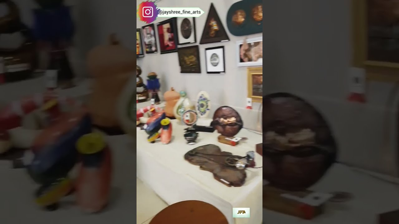 "Pune Palette: Capturing Artistic Splendor - Jayshree Fine Art's State Art Exhibition 2023 Vlog"