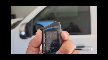How to install Compustar remote start alarm  with 2 way paging 07-13 Sierra / Silverado