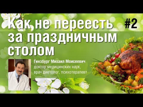 Доктор Слим #2 Как не переесть за праздничным столом