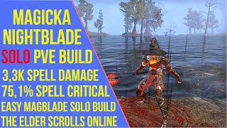 ESO Magicka Nightblade Solo PVE Build (Markarth) - Easy Magicka Nightblade Solo Build