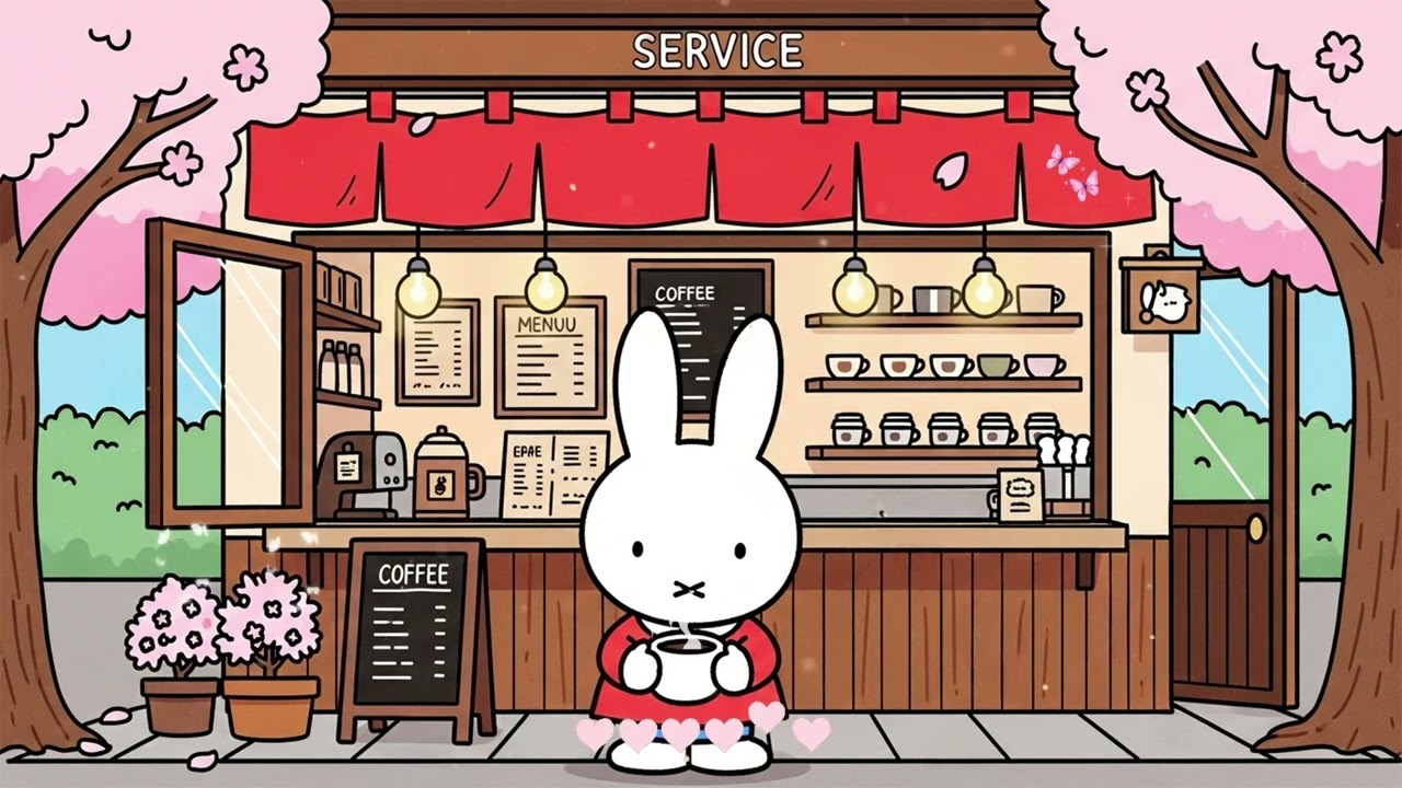 Springtime Sips 🌷 ☕ Calm Lofi for Study & Relax