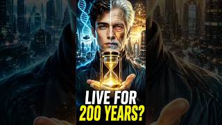 What if you could live for 200 years? 🧬⏳ #ai #futuretech #technews #automation #technology #shorts.