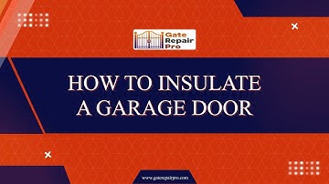 Step-by-Step Garage Door Insulation (Video Guide to Do It Right)