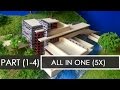 ALL PARTS (5x) | How to make a model of Falling waters | Architecture Model Making