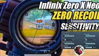 Infinix Zero X Neo With full gyro PUBG mobile sensitivity settings | PUBG mobile graphics settings /