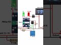 Auto cut off 12 V battery charger circuit with voltmeter @Dilshad0769