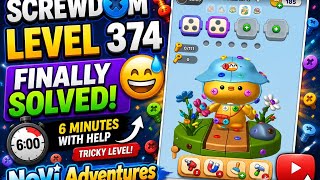 😱 I THOUGHT THIS LEVEL WAS IMPOSSIBLE! | Screwdom Level 374