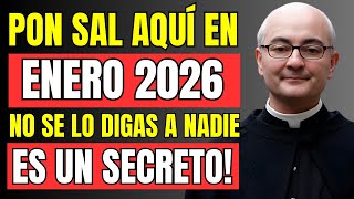 Pon SAL en estos 5 LUGARES de tu casa y abre la PUERTA de la PROSPERIDAD en 2026 | Padre Fortea