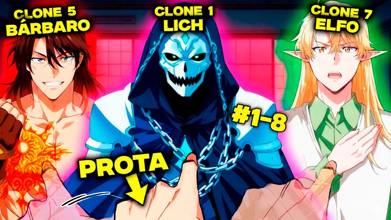 Ele Pode Usar VARIAS CLASSES SSS com a HABILIDADE de CLONES e Upar 99x Mais Rápido - Manhwa Recap