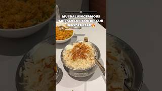 MUGHAL KING FAMOUS CHICKEN SOFIYANI BIRYANI IN HYDERABAD?|chickenbiryani hyderabad biryani food