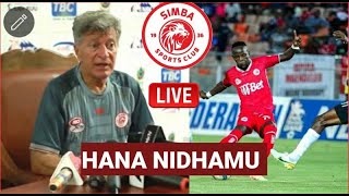 KOCHA WA SIMBA ATAJA SABABU ZA KUMTOA CHAMA KIPINDI CHA KWANZA AFUNGUKA MAZITO SIMBA