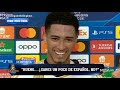 Bellinghams funny interview with amazon prime italia after the game against napoli