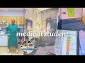 MEDSCHOOL VLOG 🫀// week in my life + clinical skills + studying + motorcycles + groceries