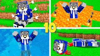 10 Facons De Mourir Dans Minecraft Map Minecraft