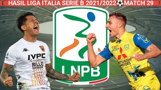 HASIL LENGKAP LIGA ITALIA SERIE B PEKAN 29 || SALAM OLAHRAGA