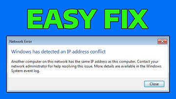 How To Fix Windows Has Detected an IP Address Conflict