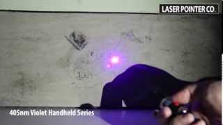 500Mw 405Nm Violet Laser Pointer Vs. Wood Sky Technologies