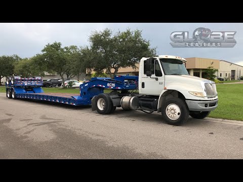 Custom Globe Lowboy Trailer Showcase thumbnail