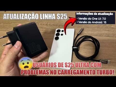 SAMSUNG S25 WITH TURBO CHARGING PROBLEMS HOW TO SOLVE - SAMSUNG S25 ULTRA UPDATE
