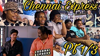 Africans React to Chennai Express Movie | Shahrukh Khan, Deepika Padukone | pt 1/3