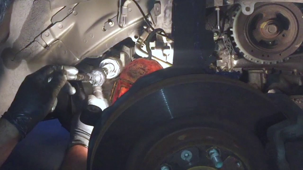 Inner Tie Rod End Greased YouTube