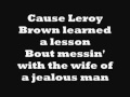 Bad Bad Leroy Brown Lyrics