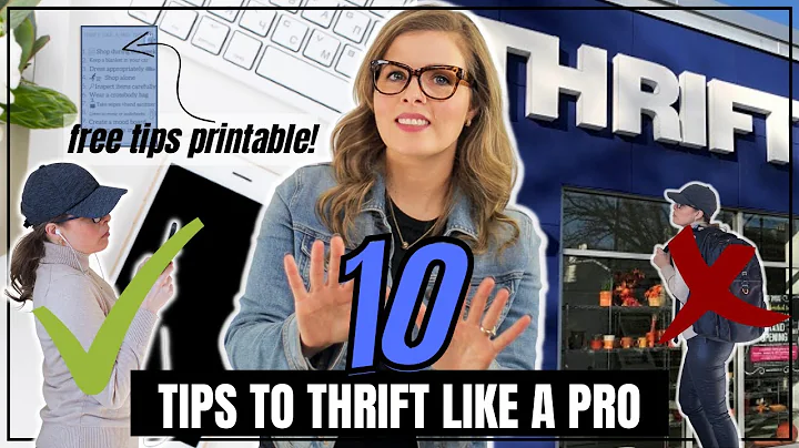 10 TIPS AND TRICKS TO THRIFT LIKE A PRO + HOW TO T...