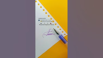 Farhad Signature Design | How To Sign The Letter F #shorts