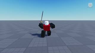 short sword animation