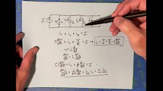 24-Step Response of Parallel RLC Circuits