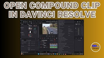 How to Open Compound Clip in DaVinci Resolve - Quick Tutorial {2025}