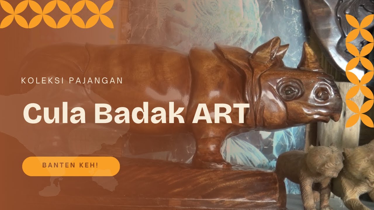 WOW! Kreasi Miniatur Badak Carita Bikin Takjub 😱