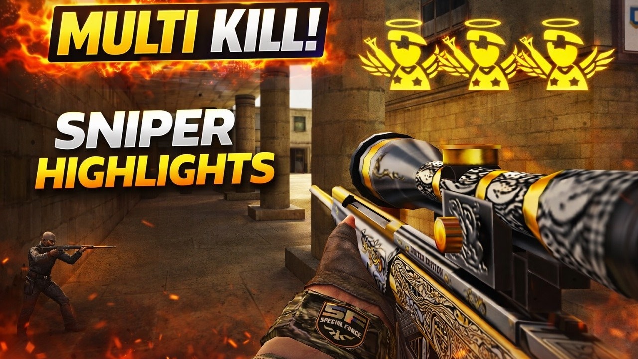 Highlights #16 Special Force Sniper Raw Frags Montage [SFTH][스페셜포스][SF ...