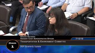 July 15, 2019 - T&E Committee Worksession