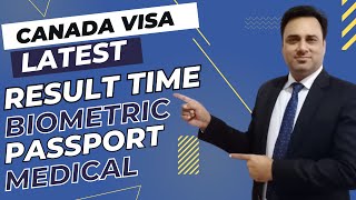 Canada Visa Processing Time| Passport Stamping| Biometric| Medical #canada #processing #time