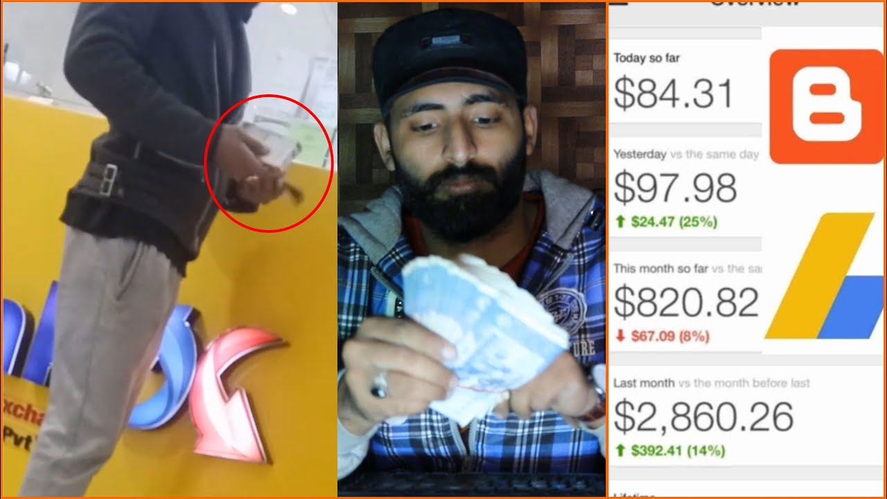 AdSense Earning Proof (Money Receiving Live)