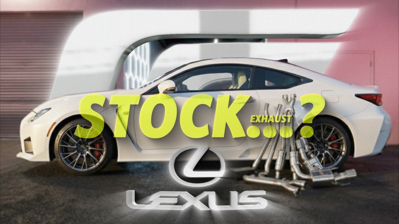 NO, Stainless Valved Catback, LOUD or LOUDER! Lexus RC F.