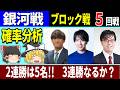 【銀河戦】 ブロック戦 5回戦「前回2連勝は5名!! 3連勝なるか?」 2026/05/22