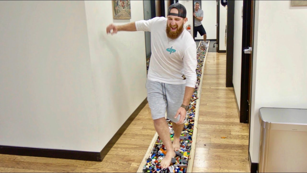 World's Longest LEGO Walk | Overtime 2 | Dude Perfect