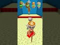 Los Balerina Cappuccina Italian Brainrot vs Squid Game Zombie Tung Sahur #brainrot #minecraft