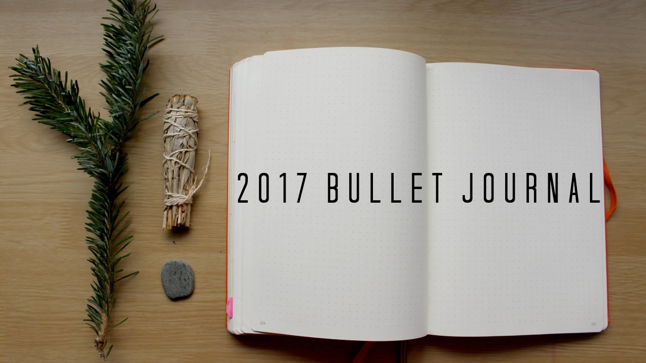 Bullet Journal Setup 2017