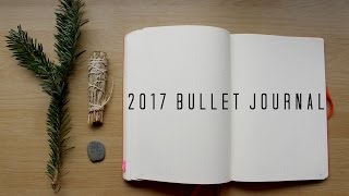 Bullet Journal Setup 2017