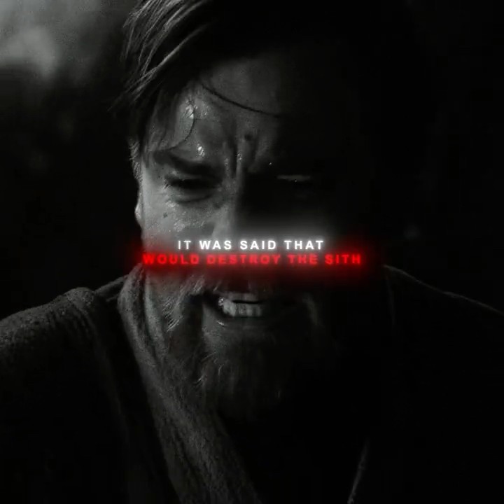 You were the chosen one | Star Wars Edit | Narvent - Fainted (Slowed)
