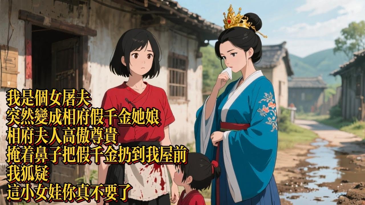 我是個女屠夫，突然變成相府假千金她娘，相府夫人高傲尊貴掩着鼻子，把假千金扔到我屋前|恐怖動漫|懸疑動漫|虐心動漫