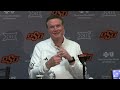 Men's Basketball Postgame Press Conference at Oklahoma State