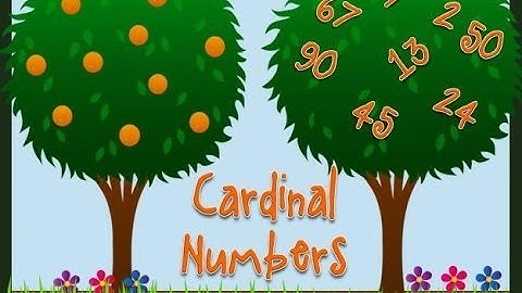 Cardinal Numbers: English Vocabulary