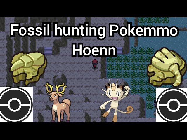 Fossil hunting Pokemmo claw Fossil Root Fossil Quick guide 